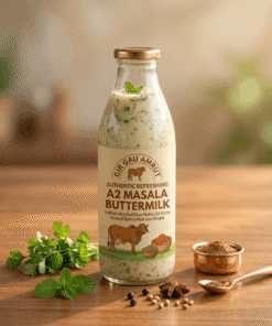 Gir Gau Amrut Authentic Refreshing A2 Masala Buttermilk